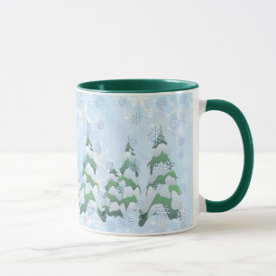 Tasse ARBRES de NOËL de l'OH par SHARON SHARPE
