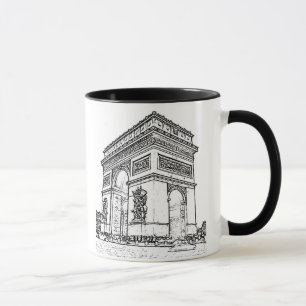 Tasse ~ Arc de Triomphe de Paris