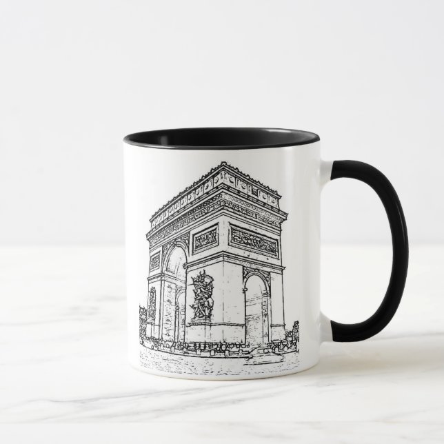 Tasse ~ Arc de Triomphe de Paris (Droite)