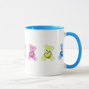 Tasse Arc-en-ciel de nounours de KRW