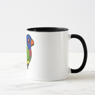 Tasse Arc-en-ciel Lorikeet de Birdorable