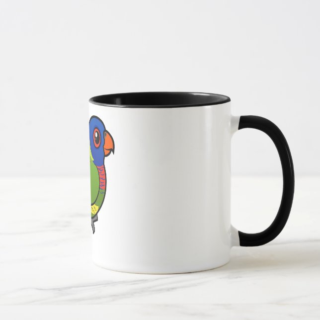 Tasse Arc-en-ciel Lorikeet de Birdorable (Droite)