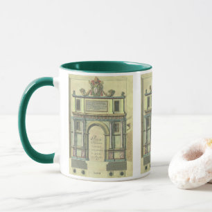 Tasse Architecture Renaissance de l'entrée de l'église V
