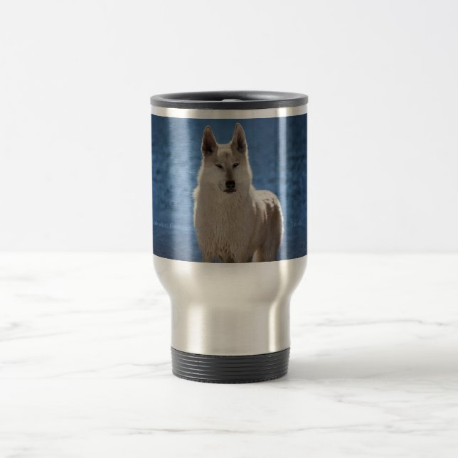 Tasse arctique de voyage de loup (Centre)