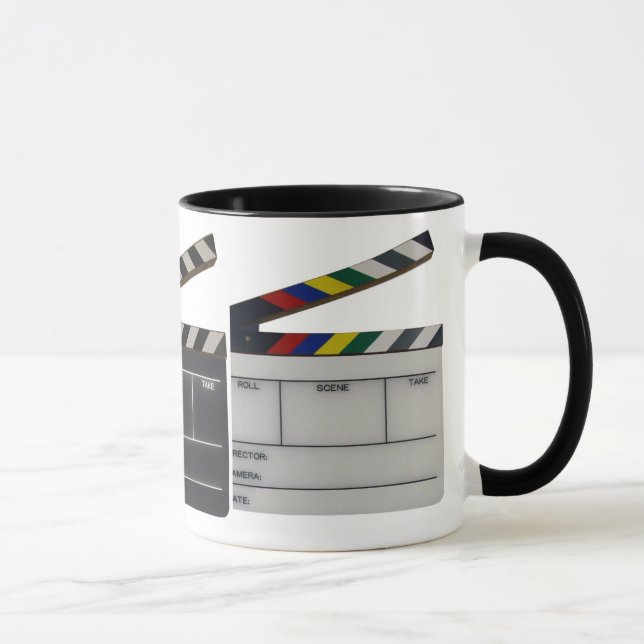 Tasse Ardoise de cinéaste de film de bardeau (Droite)