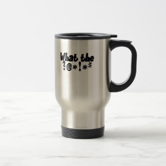 tasse argentée drôle de voyage