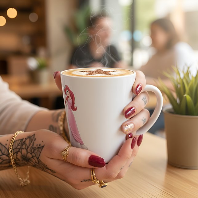 Tasse Ariel Latte (Créateur téléchargé)