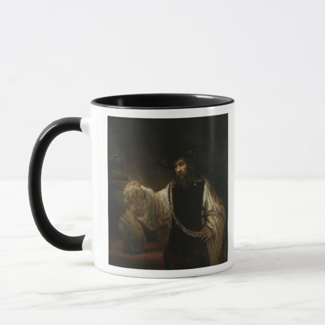 Tasse Aristote (384-322 AVANT JÉSUS CHRIST) avec un (Gauche)