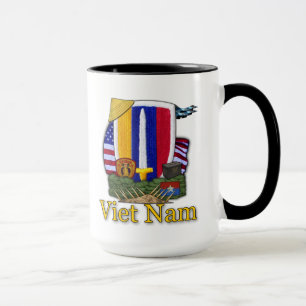 Tasse armée usarv vietnam guerre patch anciens combattan
