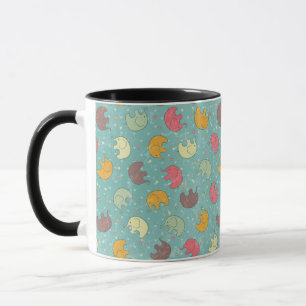 Tasse arrière - plan de bébé