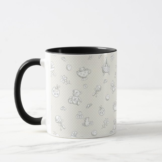 Tasse Arrière - plan de bébé (Gauche)