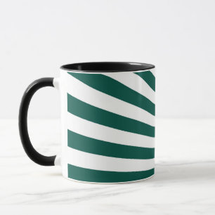 Tasse Arrière - plan rétroactif Turquoise de rayons Sun
