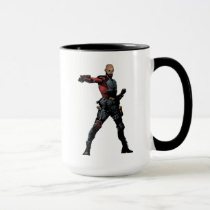 Tasse Art de bande dessinée du peloton Deadshot de