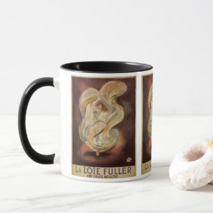 Tasse Art Nouveau vintage, La Loie Fuller Danseur Modern