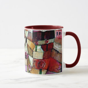 Tasse Art Paul Klee - Jardin d'Ose, peinture de Klee