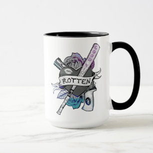 Tasse Art "putréfié" de tatouage du peloton Harley
