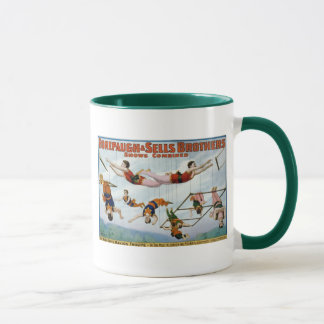 Tasse Artistes de trapèze/frères de Forepaugh et de