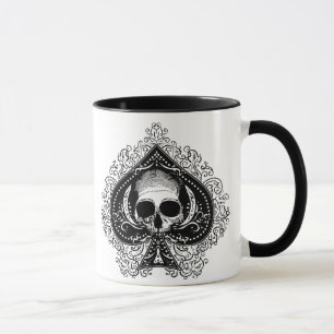 Tasse As de pique de crâne