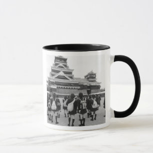 Tasse Asie, Japon, Kumamoto. Écoliers à