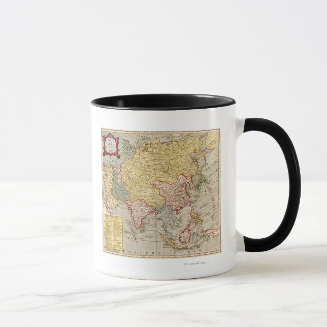 Tasse AsieCarte panoramiqueAsie 2 (Droite)