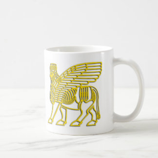 tasse assyrienne de taureau