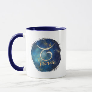 Tasse astrologique de naissance de galaxie de