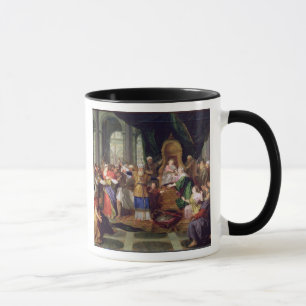 Tasse Athaliah a expulsé du temple, c.1697 (huile dessu