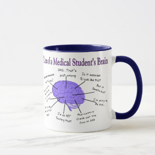 Tasse Atlas d'un cerveau #2 de l'étudiant en médecine