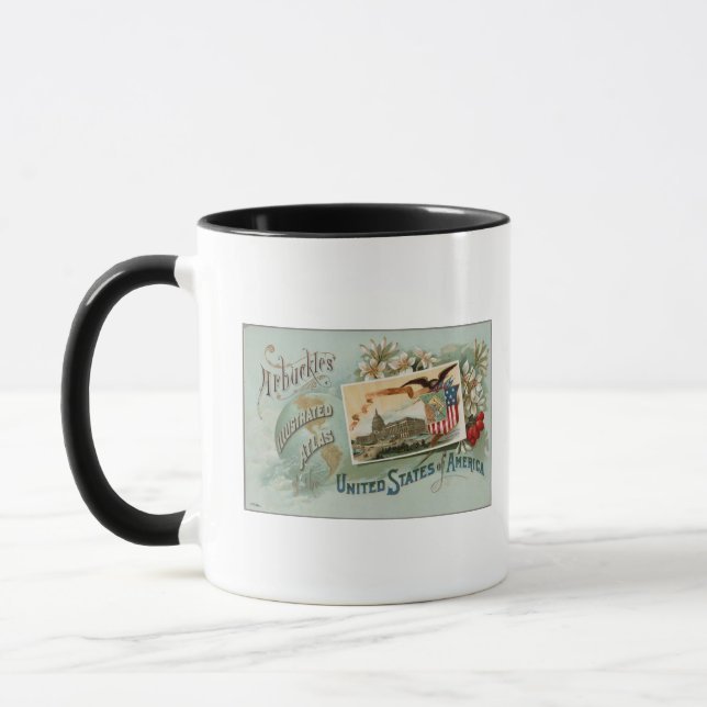 Tasse Atlas illustré d'Arbuckles (Gauche)