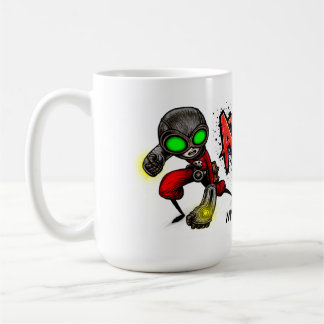 Tasse ATOMIQUE de POINÇON de POING !