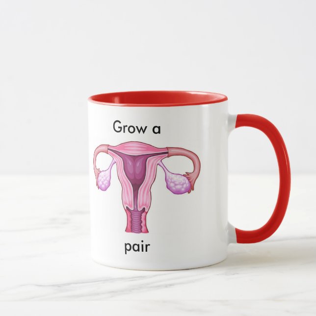 Tasse Augmenter une paire d'ovaires (Droite)