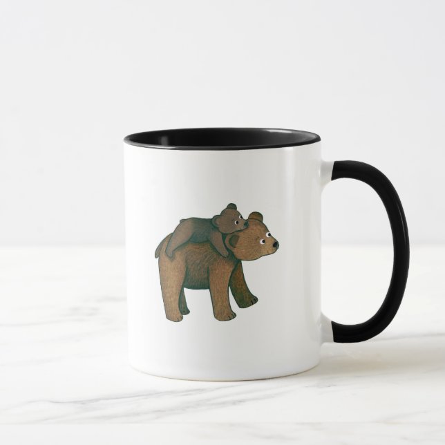 Tasse aus Bären und Küken (Rechts)
