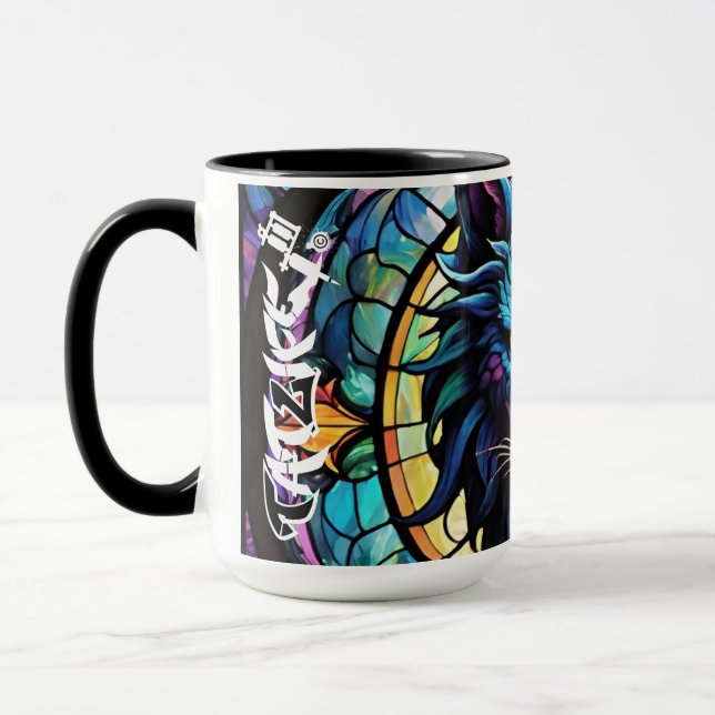 Tasse aus gepolstertem Glas (Links)