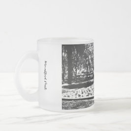 Tasse aus mattiertem Glas, 296 ml