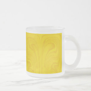 Tasse aus Mirrored Ocean Glass - Abstrakt