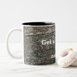 Tasse aus Naturstein-Foto | Zwei-Tonen-Tasse,