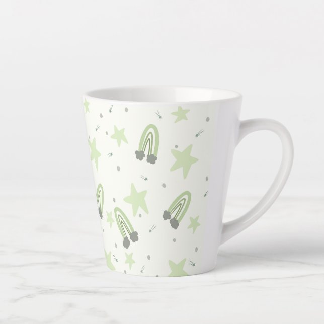 Tasse aus Regenbogen-Kinderpasten (Rechts)
