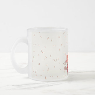 Tasse aus Rotglas
