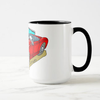 Tasse Austin-Healey Sprite « Frogeye » cartoon