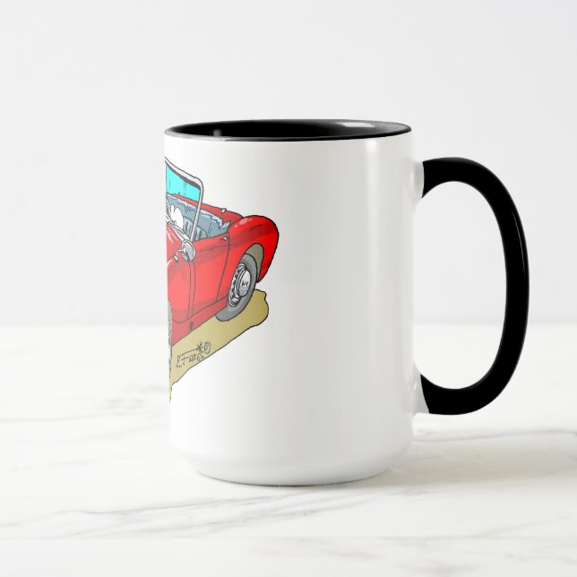 Tasse Austin-Healey Sprite « Frogeye » cartoon (Droite)