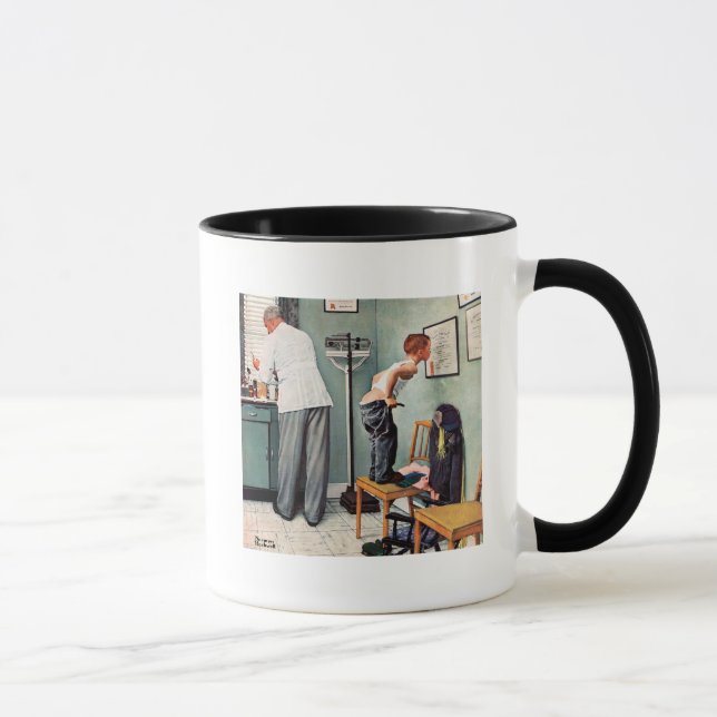 Tasse Avant le tir ou au médecin (Droite)