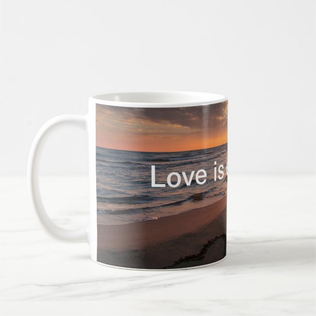 Tasse avec amour  (Gauche)