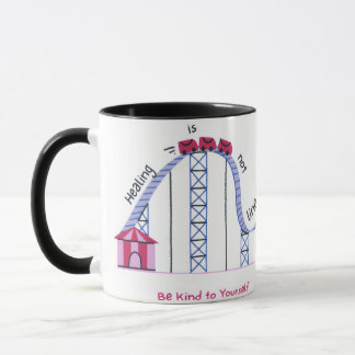 Tasse avec citation réconfortante 'La guérison n'e