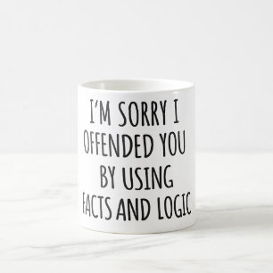 Tasse avec citation sarcastique drôle
