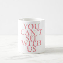 TASSE AVEC DES USA DE FILLES DE MOYEN "VOUS NE
