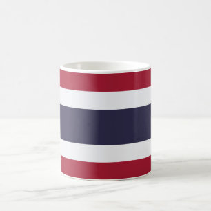 Tasse avec drapeau de Thaïlande