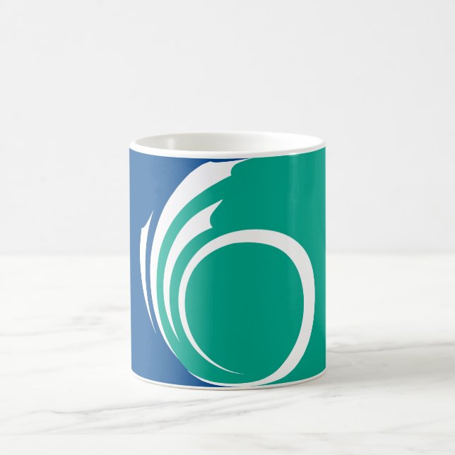 Tasse avec drapeau d'Ottawa, Canada (Centre)