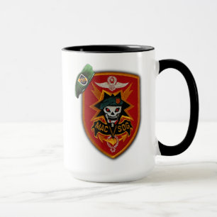 Tasse avec écusson de vétérans de la guerre du Vie
