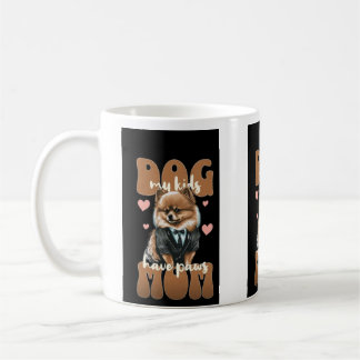 Tasse avec empreinte de patte de maman chien – Tas