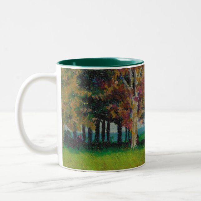 Tasse avec en automne" la conception "à la maison (Gauche)